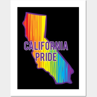 California Pride LGBTQ Posters and Art